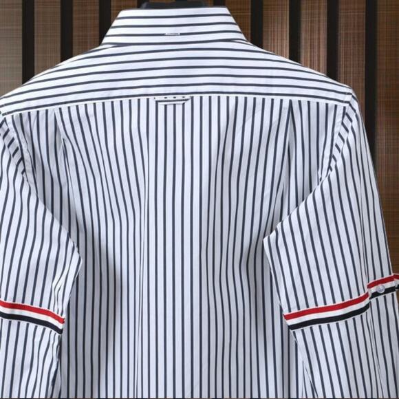 Thom Browne Men's Long Sleeve Shirt - Picture 3 of 5